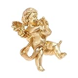 RETRO-Statuen-Dekoration: ??【】Die entzückende Cherub-Statue handgefertigt und aus hochwertigem Harz und wetterfestem Material hergestellt.