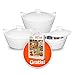 Produktbild Thermoschüssel 3er-Set mit Deckel + Kochbuch Salate GRATIS, Größen: 2500, 3500 und 5000 ml