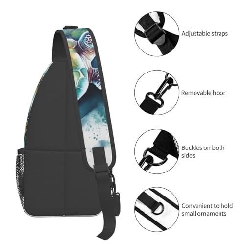 Mochila tipo bandolera pequeña para senderismo unisex miniatura 5