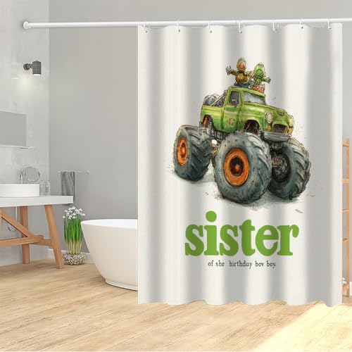 Rideau de douche Saint Patrick anti-moisissure et imperméable en polyester