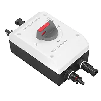 DC Isolator Solar Switch, IP66 Waterproof Rail Mounting 1200V 32A Photovoltaic Isolator Solar Switch for RV Basic