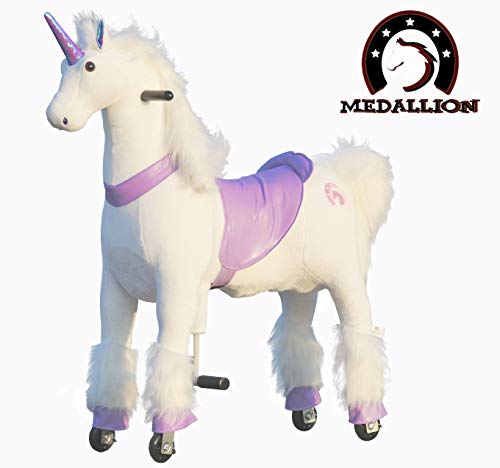 medallion ride on pony