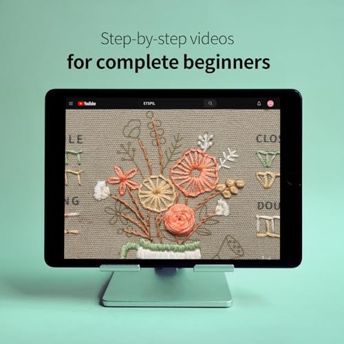 ETSPIL 3-Pack Embroidery Kit for Beginners
