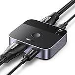 UGREEN HDMI Switch [ USB C & HDMI Input ] Support 4K@60Hz HDR 3D HDCP 2.2, Aluminum hdmi Switcher 2 in 1 out, Hdmi Splitter Compatible MacBook Pro/Air, PS5/4, Xbox, Laptop