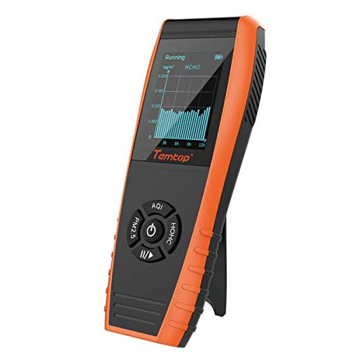 Temtop LKC-1000S+ Air Quality Monitor Formaldehyde Detector, Air Pollution Sensor, Humidity and Temperature Meter Tester with PM2.5/PM10/HCHO/AQI/Particles/TVOC VOC/Histogram