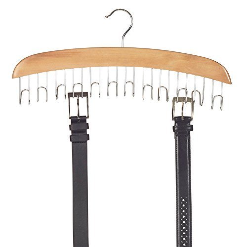 Mayatra'S The Ultimate Wooden Belt Hanger Timber - Also For Ties, Jewellery, Accessories Etc. 3