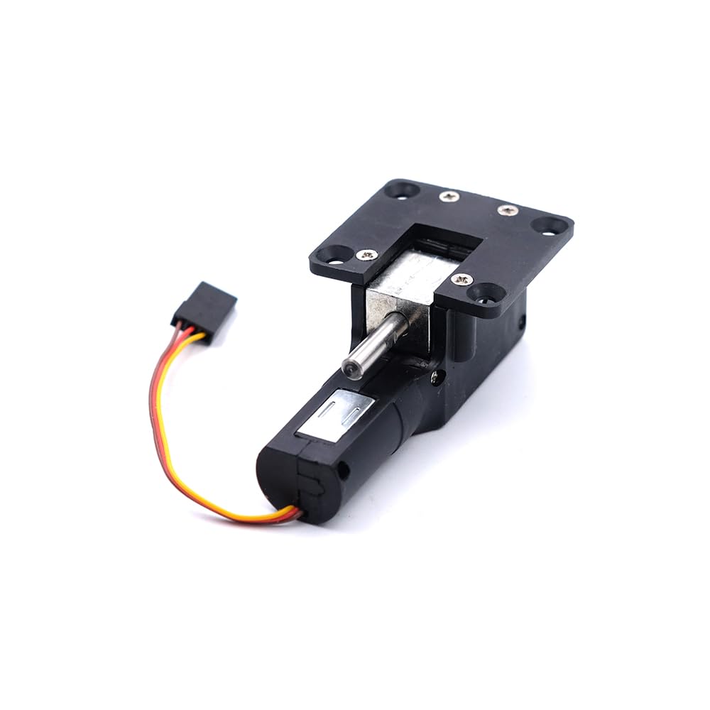 Tren de aterrizaje retráctil eléctrico sin servomotor SkyArea de 3,5 kg y 40 g con conector JR for avión de ala fija RC, piezas de bricolaje(2 Main 1 Nose)