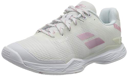 Babolat Jet Mach II All Court Womens Tennis Shoe - White/White