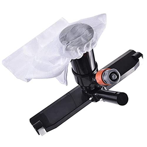 HEMOTON 1 Set Pool Cleaning Suction Head Vacuum Cleaning Brush for Moss Removal Black