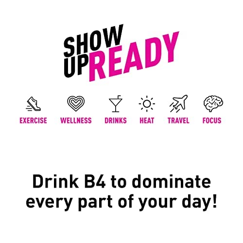 B4 Stacked Hydration (Coconut) Hydration Powder Packets | Electrolyte Drink Mix | Immunity Boost | Caffeine-Free Energy | Travel-Friendly, Single Servings | 5 Sticks #TOP6