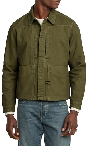 Surchemise G-Star RAW avec finitions haut de gamme et poches fonctionnelles pour homme