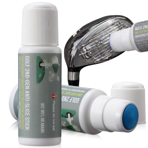 Foilswirl 2 Pcs Golf Anti Slice Gel Stick, 2.2 oz