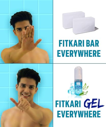 Image of Bombay Shaving Company Fitkari Aftershave Gel (30ml) | Alum and Aloe Vera with Cooling Effect | No Residue | Face & Body Use | Travel Friendly
