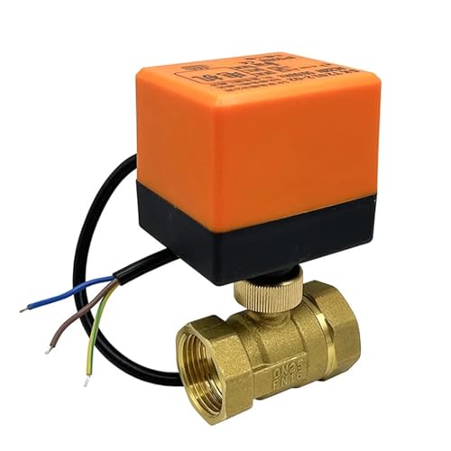 Vanne électrique en laiton DN20 avec motorisation 24V synchrone