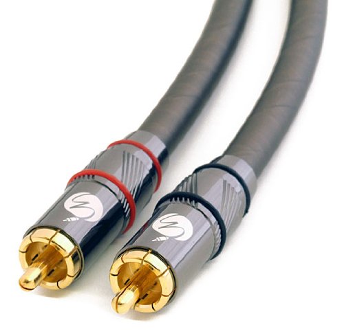 Fisual Havana Custom Made Stereo Phono/RCA Cable (3 Metres)