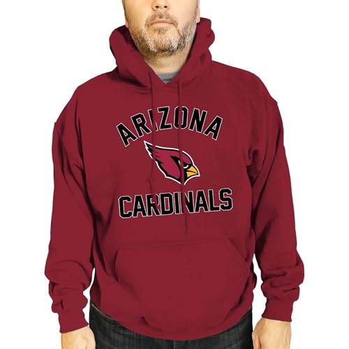 Image of Team Fan Apparel NFL Gameday Hoodie Pullover Sweatshirt for Men and Women | Officially licensed NFL Gameday fleece pullover - kangaroo pocket, ribbed cuffs, drawstring hood, unisex fit
