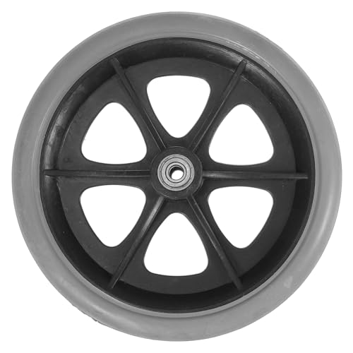 jojofuny Roue De À Pneu Plein De 8 Pouces Pièce De Rechange Universelle Longévité Et Confort Pour Les Personnes Âgées
