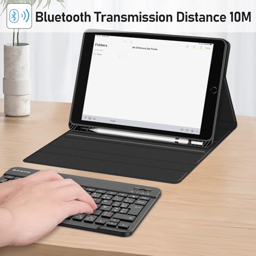 Clavier pour iPad 9/8/7 Gen avec rangement de stylet pour prise de note - 5