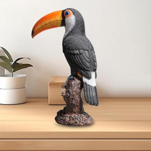 Figurine Toucan mignonne pour déco de bureau stylée - 6