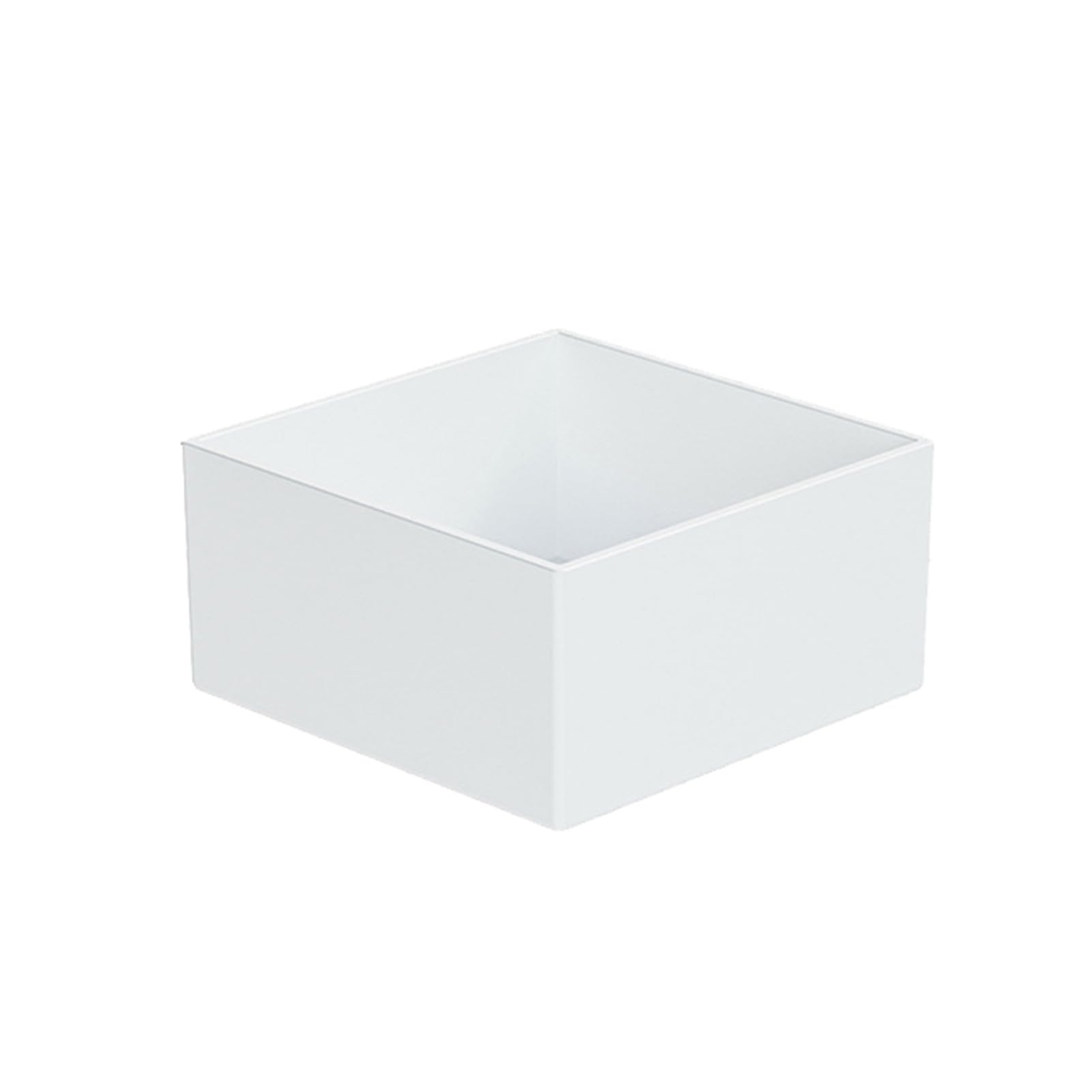 Worparsen White 6Pcs Buffet Risers, Square Cube Display Base, Food Risers For Buffet Table, Acrylic Display Stand Shelf For Party, Catering, Jewelry & Collectibles 4Inch