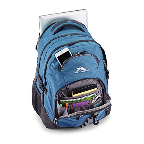 Image of High Sierra Access 2.0 Laptop Backpack, Graphite Blue /Mercury, One Size