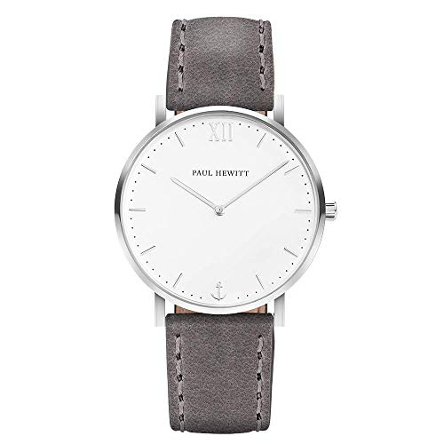 Montre Sailor Line White Sand PAUL HEWITT en acier inoxydable et cuir