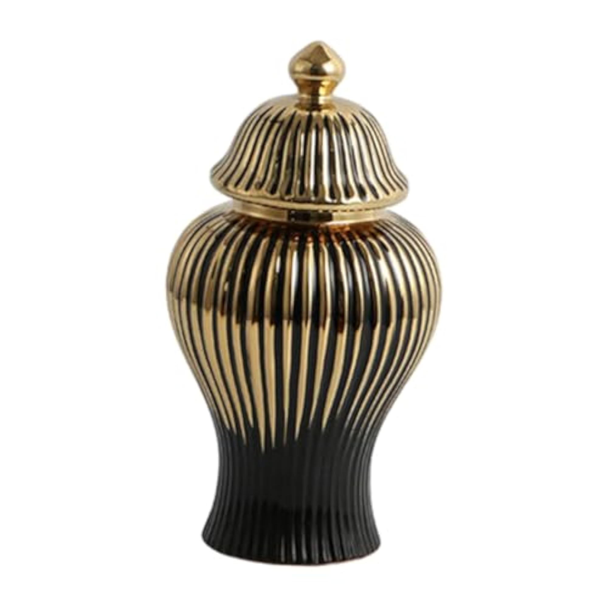 Porcelain Ginger Jar Display Ceramic Vase for Office Collection