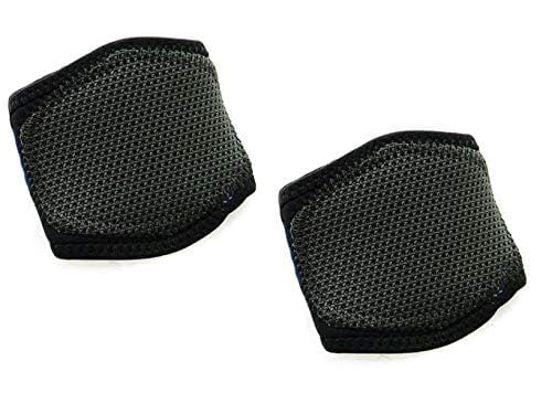 Luva de Academia Musculação Fitness Palmar Neoprene Ajustavel - Preto - Par