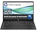 HP 15.6" Laptop | Intel Core™ 5 120U Processor | 16 GB RAM | 512 GB SSD | Intel Graphics | FHD Anti-Glare Display | Windows 11 Home | Fast Charge | Jet Black | 15-fd0005sa