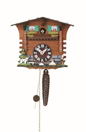 Trenkle Quarter Call Cuckoo Clock with 1-Day Movement Swiss House TU 623