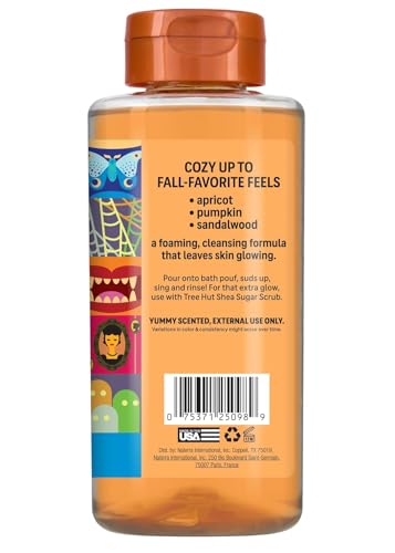 Image of Tree Hut Sweet Punkin Body Wash, Hydrating & Moisturizing Shower Gel w /Shea Butter & Essential Oils, Soft Smooth Glowing Skin, Gentle Cleanser For All Skin Types, Self Care Gifts for Women, 18 Fl Oz