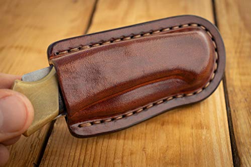 Custom leather sheath for Buck 112 Ranger, folding knife case, pocket knife leather case, holster for Buck knives