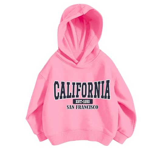 Générique - Générique Sweat Capuche Fille Survêtement pour enfant garçon Pulls Coton Casual Super Douce et Confortable Sportwear la Mode Vêtements Ado
