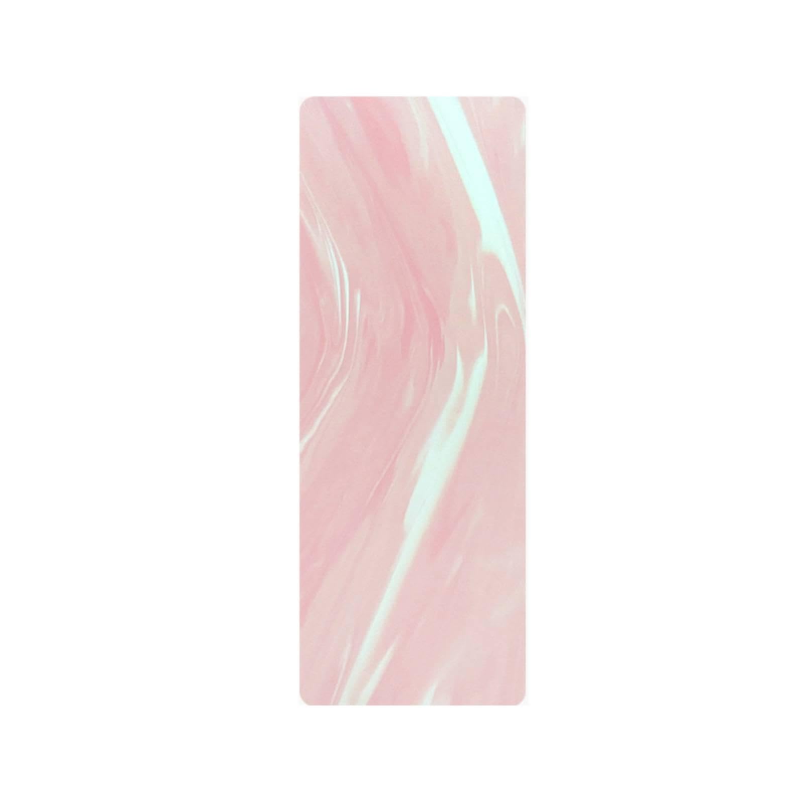 Exercise Mat Rubber Cushioned Exercise Mat Matte Texture Honey Pink-picture-17