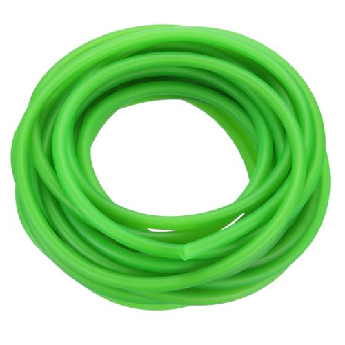 PATIKIL 26 Ft(8M) Fluorescent Green Latex Rubber Tubing, 1/8