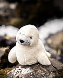 Soft Cuddly Friends ARO Heuler - 20 cm - Kuscheltier für Kinder - weich & kuschelig - waschbar - weiß (063886)