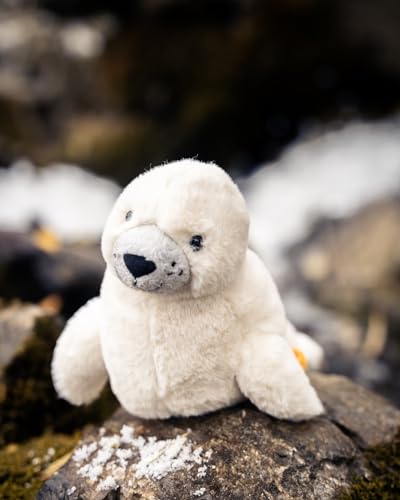 Soft Cuddly Friends ARO Heuler - 20 cm - Kuscheltier für Kinder - weich & kuschelig - waschbar - weiß (063886)