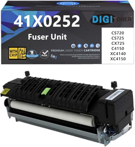 DIGITONER 41X0252 Fuser Unit Replacement for Lexmark 41X0252 Fuser Unit Compatible with Lexmark CS720 CS725 CX725 C4150 XC4140 XC4150 Printers(110V)