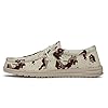 Hey Dude Men's Wally Camouflage Moc Toe Shoes, Desert camo, 7 UK #1