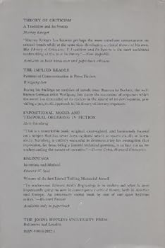 Hardcover Subjective Criticism Book