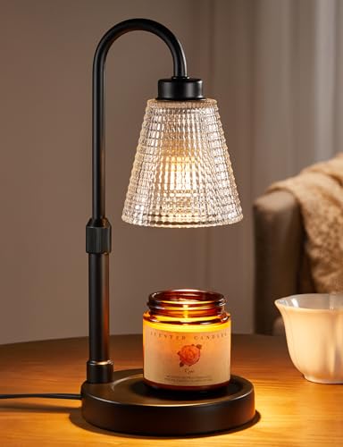 Innqoo Adjustable Candle Warmer Lamp with Timer