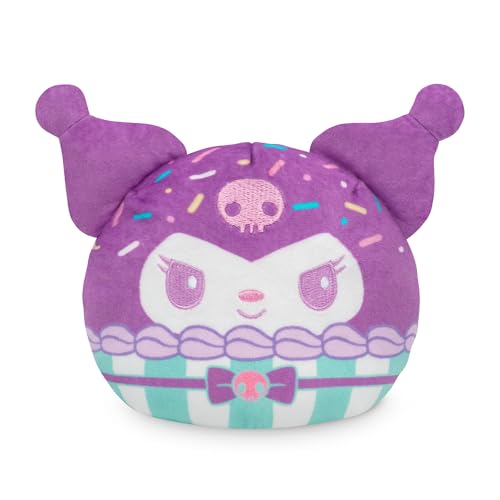 Image of TeeTurtle Reversible Sanrio Kuromi Cupcake 4 Inch Flip Plush