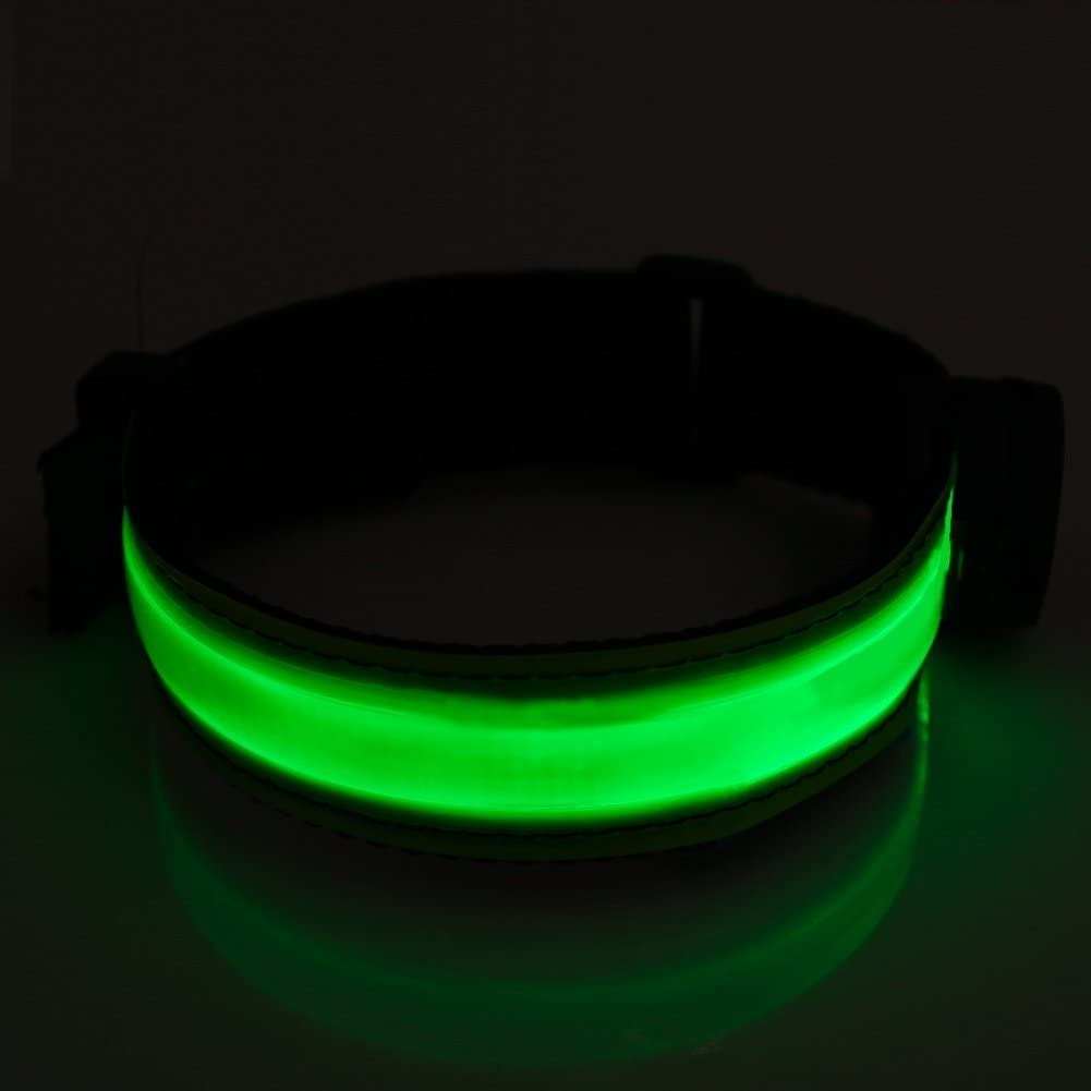 Brassard LED réfléchissant rechargeable pour course à pied