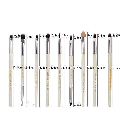 ONEWELL 22 Pcs Conjunto de Pincéis de Maquiagem, Blush em Pó para Sombra, Sobrancelha, Delineador, M