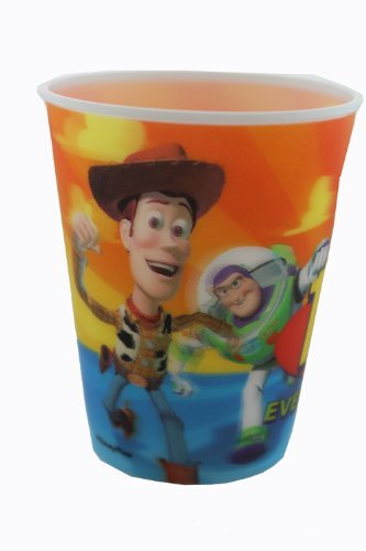 Buzz Lightyear Lenticular Cup - Toy Story Kids Cup (4 Pack)