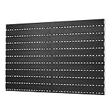 Savior Equipment Wall Rack System Heavy-Duty Steel Slatwall Panels Wall Mount Storage, 5 or 10 Pieces Modular Firearms Gun Wall Gear Accessories Organizer