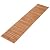 Tangkula 8 ft Roll-Out Garden Pathway, Outdoor Straight Walkway W/Steel Wire & Anti-Slip Texture, Wooden Boardwalk for Garden, Backyard, Seaside, Beach, Wedding, Party, Pathways (22" Wide)