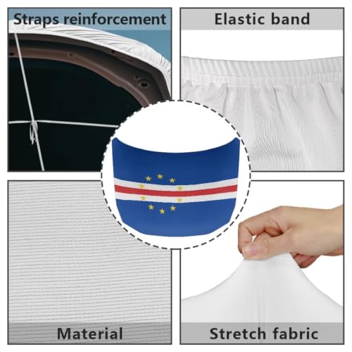Image of Cape Verdellar Hood Cover for Truck Breathable Waterproof Fabric Dust-Proof Engine Protection Cover Universal for Cars