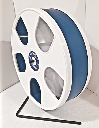 11″ WODENT WHEEL ASSEMBLED (WHITE W DK. BLUE) SAFETY SHIELD INCLUDED