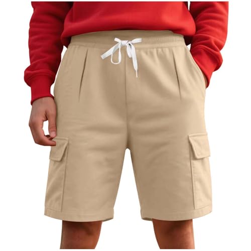 Image of Men's Hiking Shorts Tactical Quick Dry Work Cargo Shorts Summer Knee Length Pants Summer Fashion Casual Clothes